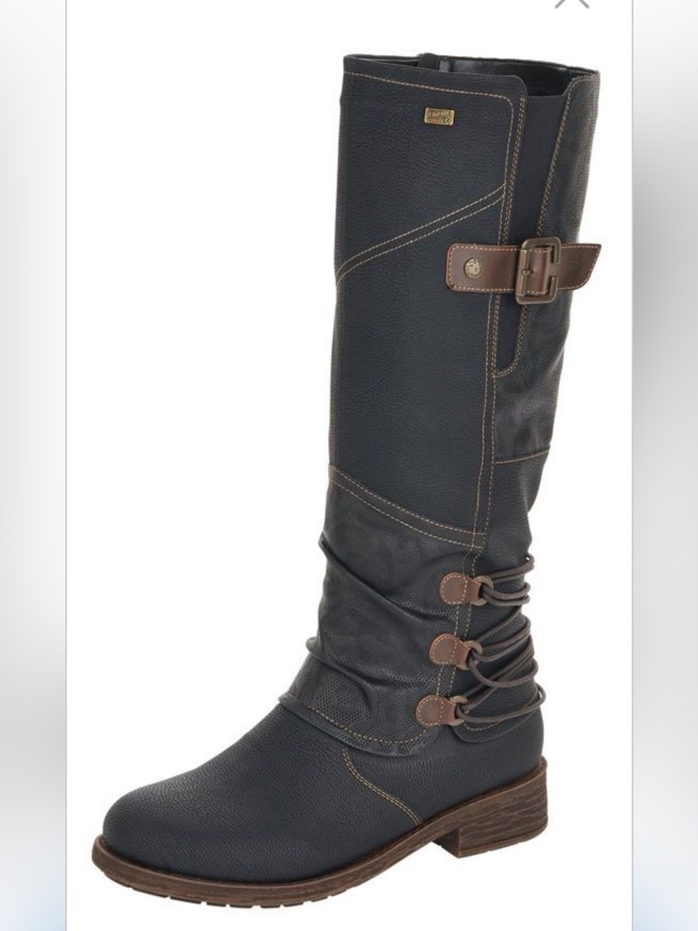 Remonte Mombasa Black Tall Boot